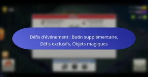Read more about the article Défis d’événement : Butin supplémentaire, Défis exclusifs, Objets magiques