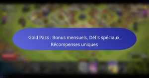Read more about the article Gold Pass : Bonus mensuels, Défis spéciaux, Récompenses uniques