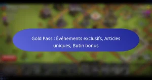 Read more about the article Gold Pass : Événements exclusifs, Articles uniques, Butin bonus